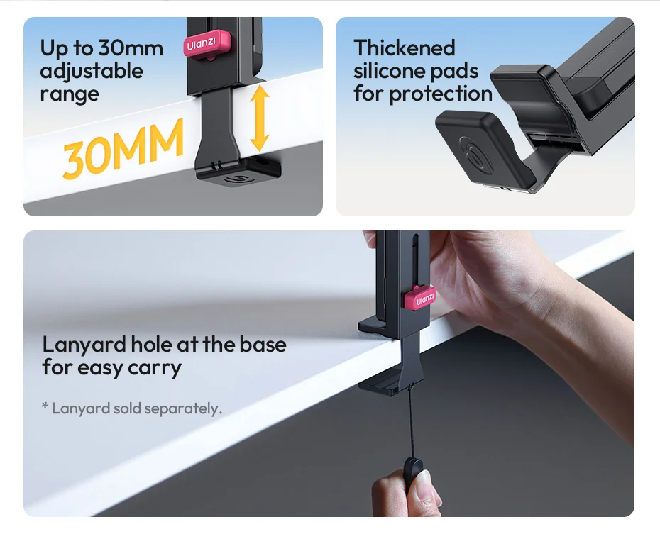 MA88 MagLock Phone Holder Mount 360° Adjustable Clamp Mount Magsafe Phone Tripod