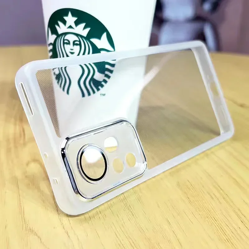 Premium Soft Silicone Phone Case with Full Camera Protection & Lens Film -