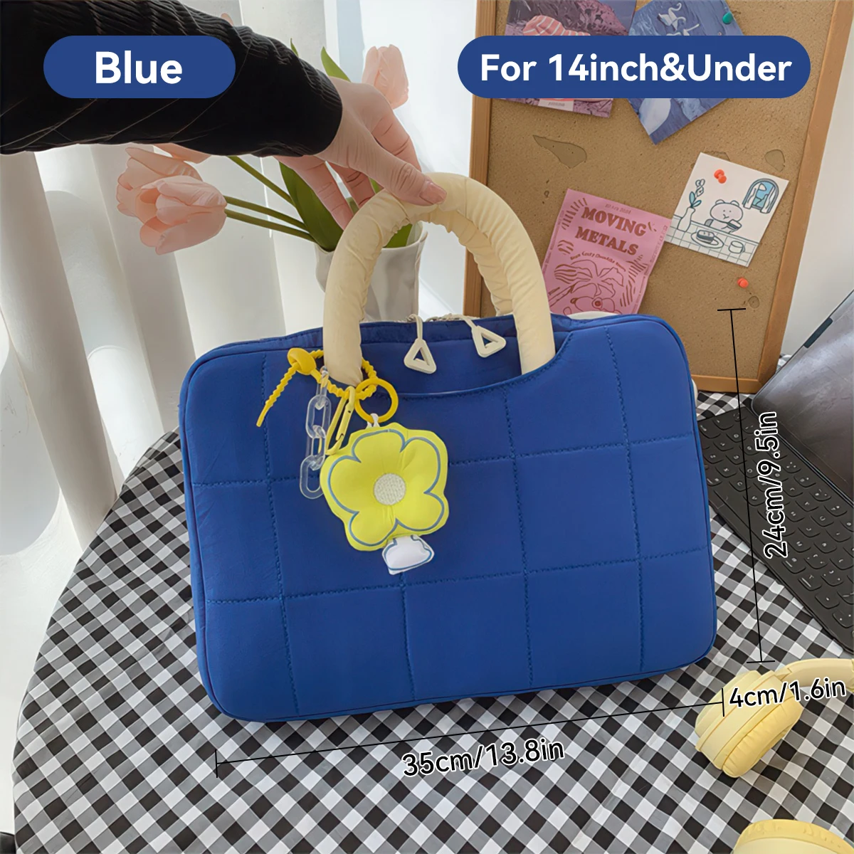 Sleek & Stylish Lightweight Laptop Sleeve – Portable Handbag