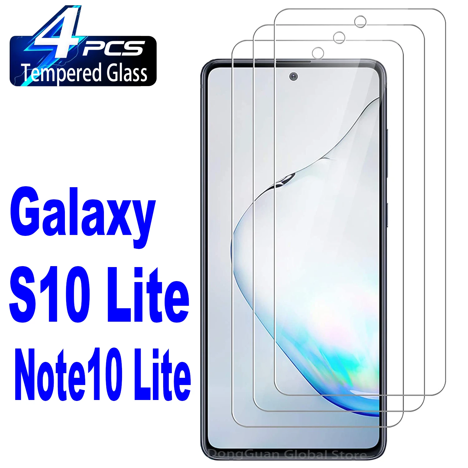 מגן מסך זכוכית מחוסמת עבור Samsung Galaxy Note 10 Lite / S10 Lite