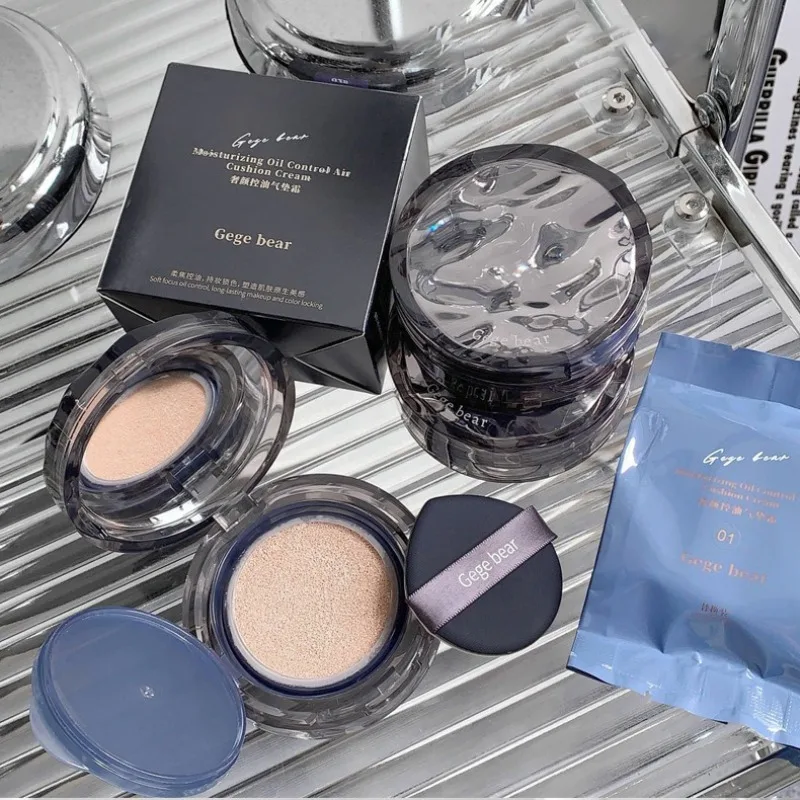 Face Foundation Liquid Moisturizing & Refreshing BB Cream Oil-control Air Cushion Concealer Summer Korean Makeup Foundation liquid foundation cc cream air cushion bb cream