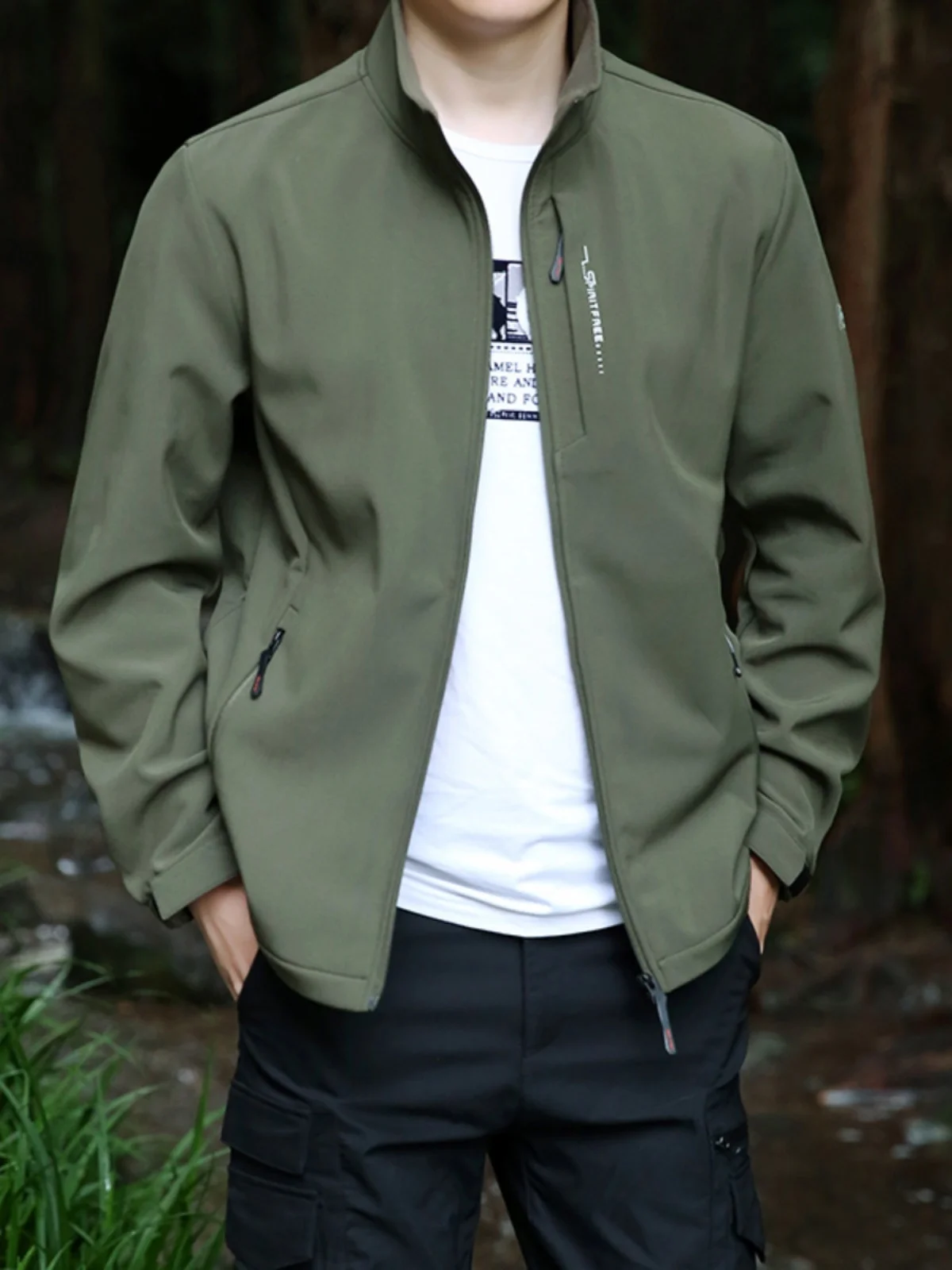 Male Coat Jackets For Mens Trekking Bomber Waterproof Windbreaker Hooded Men's Knitted Hot Winter Down Light Sweat-shirt Man New