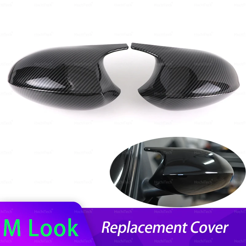 

Боковые накладки, из АБС-пластика, углеродное волокно, для замены деталей 1, 3 серий, для накладка на зеркало заднего вида автомобиля, E87, E81, E82, E90, E91, E92, E93, 1 пара