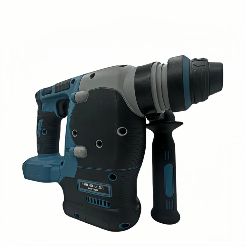 Cordless Rotary Hammer Makita Cordless Brushless Electric Hammer Drill Rechargeable Rotary Hammer Drilling and Chiseling High torque power Tool