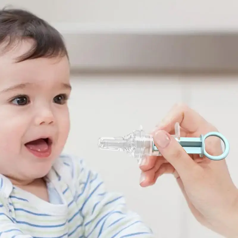 Baby Medicine FeederAnti-choking Silicone Baby Kids Smart Medicine Dispenser Needle Feeder Squeeze Dropper With Box