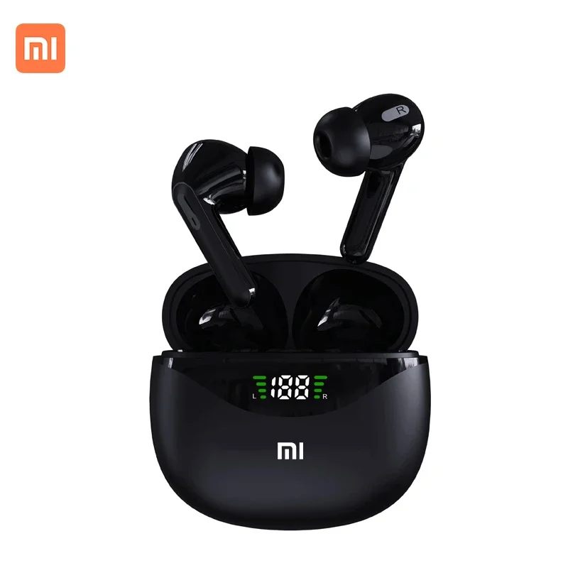 

Xiaomi Wireless Bluetooth Earphones TWS Sports Headphones in Ear Earbuds Dual Mic Headset Noise Reduction Earphones LED Display