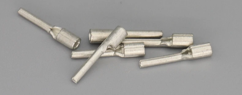 Description Picture 3 of itemPTN1.25/2/3.5/5.5/10/16/25/35/50 Brass Copper Electric Wire Cable Non Insulated Splice Lug Connector Needle Pin Crimp Terminal