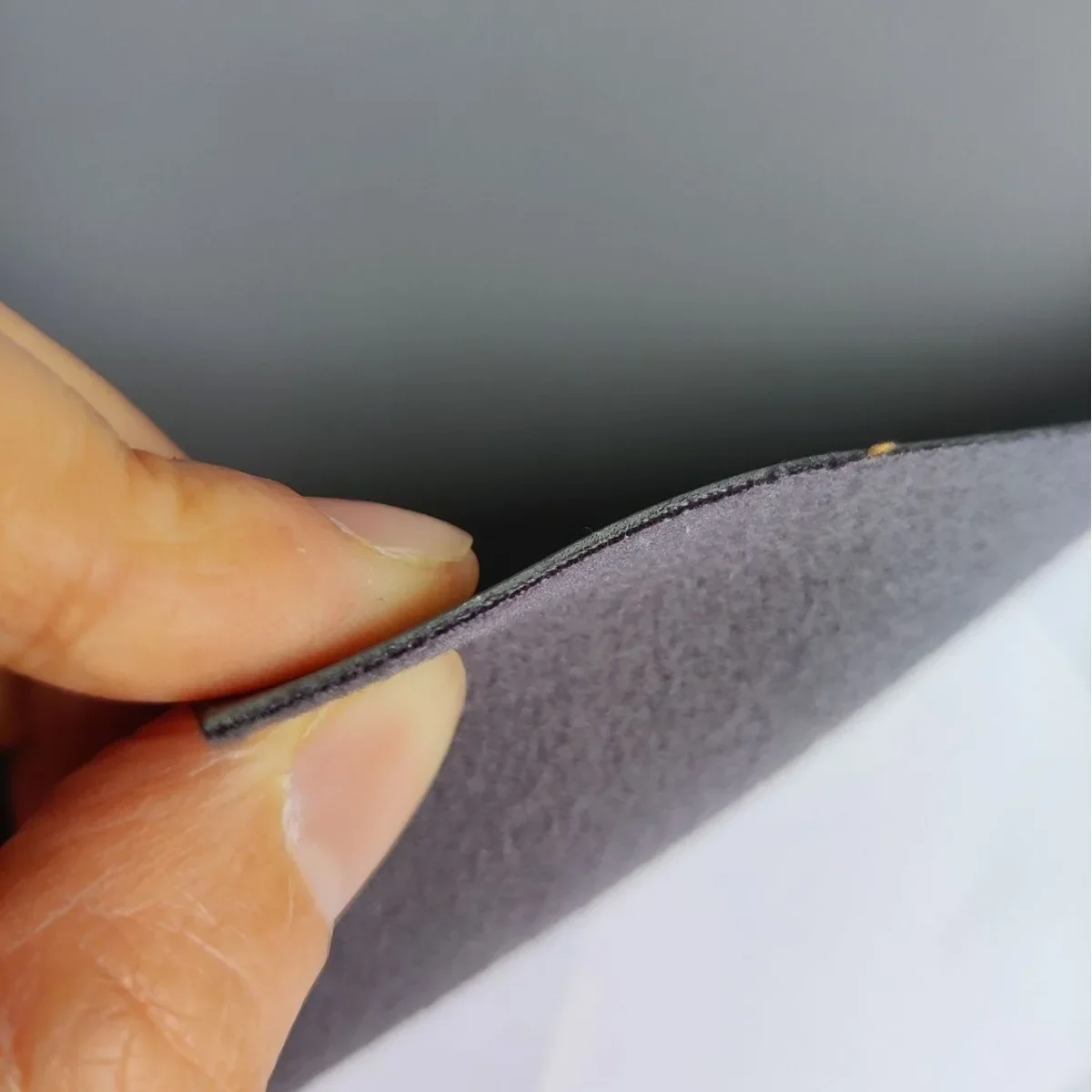 Thickened Matte PU Artificial Leather Fabric Handbag Box Soft Cover Background Wall Notebook Album Cover Simulation Leather