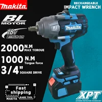 Makita 18V Brushless 2000Nm Impact Wrench – Professional Cordless Tool for Garage & Fleet Repair Fast Free Delivery