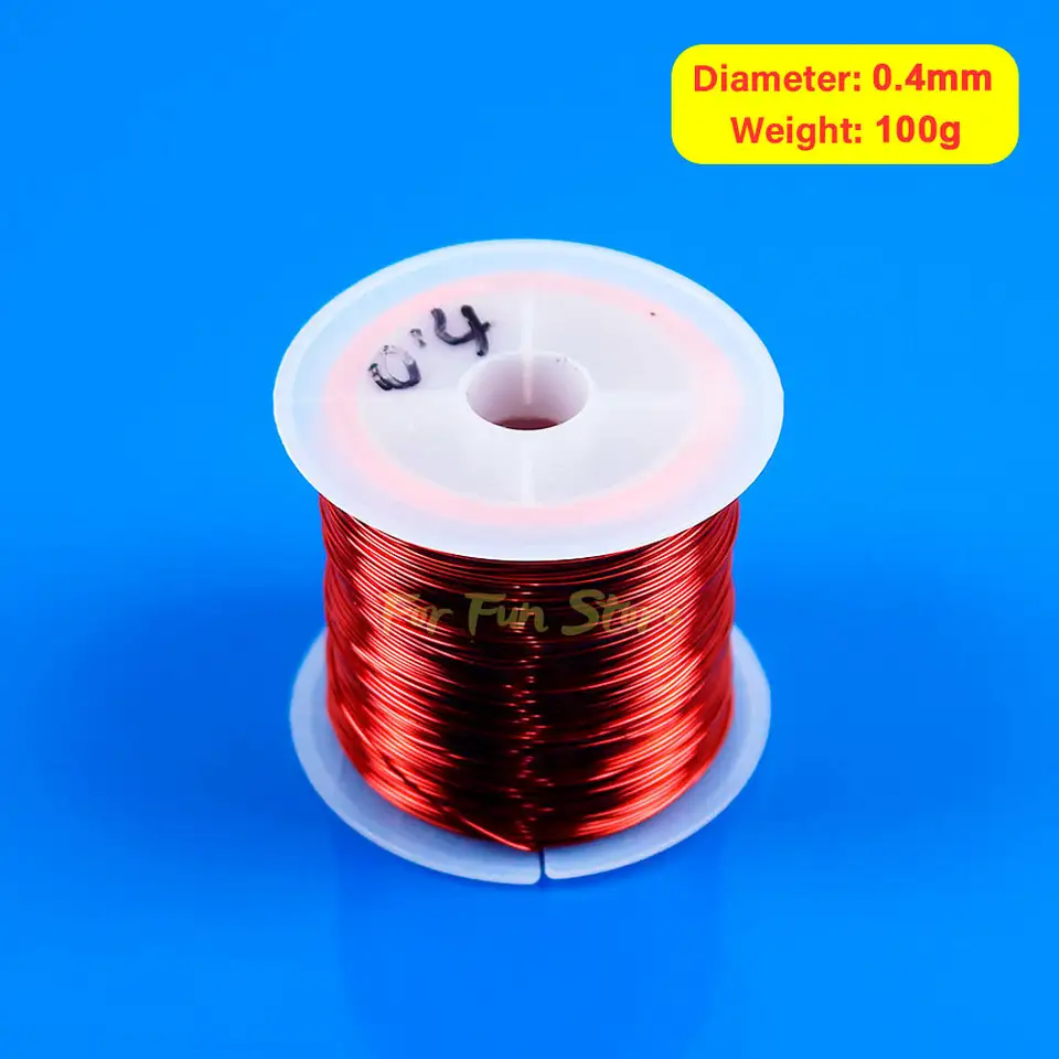 For Fun Copper Wire Enameled Wire 0.1mm -1.0mm Multi-purpose Bead String Cable Conductive Copper Wire Magnet Wire Bare Wire Coil image 7