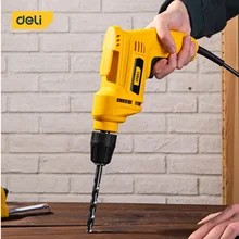 Deli 500W Electric Drill Household Large Torque Electric Tool Drill Rotary Tools Kit Home DIY Accessories