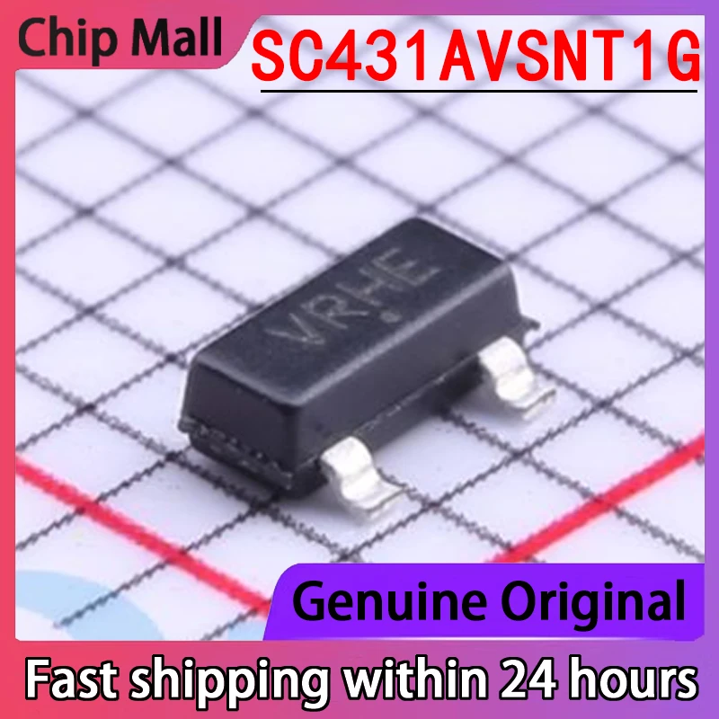 

5PCS Brand New Original SC431AVSNT1G Packaged SOT23 Voltage Reference Chip Genuine
