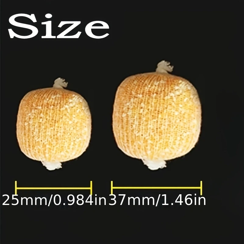 PVA Fishing Mesh PVA Fishing Bag Mesh Water Soluble Carp Feeder Trap Bait Nets Tools 5m 25mm/37mm fishing tools