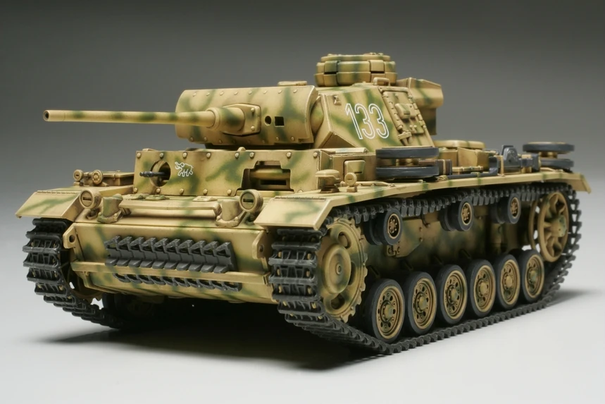 

TAMIYA 32524 1/48 PANZERKAMPFWAGEN III AUSF.L