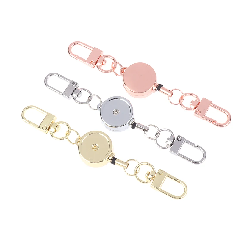 TMISHION 3 pièces - ensemble porte-clés rétractable haute résilience