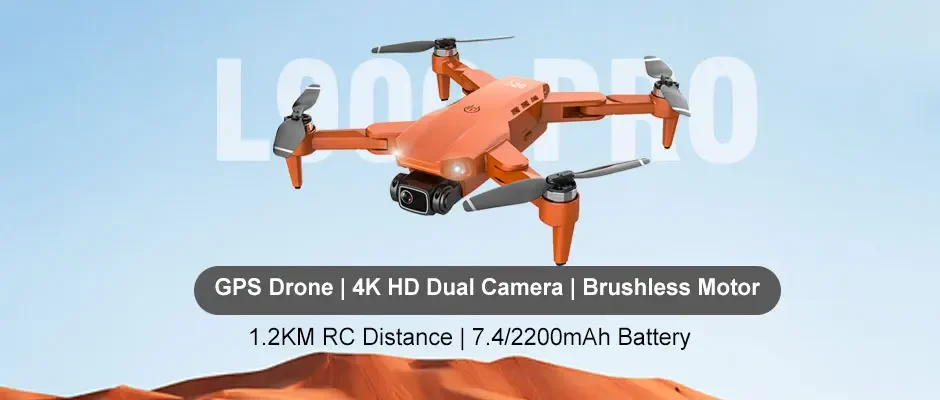 LYZRC L900 PRO GPS Drone 4K Profesional HD Dual Camera 5G WIFI Aerial Photography Aircraft Brushless Foldable Quadcopter RC Dron