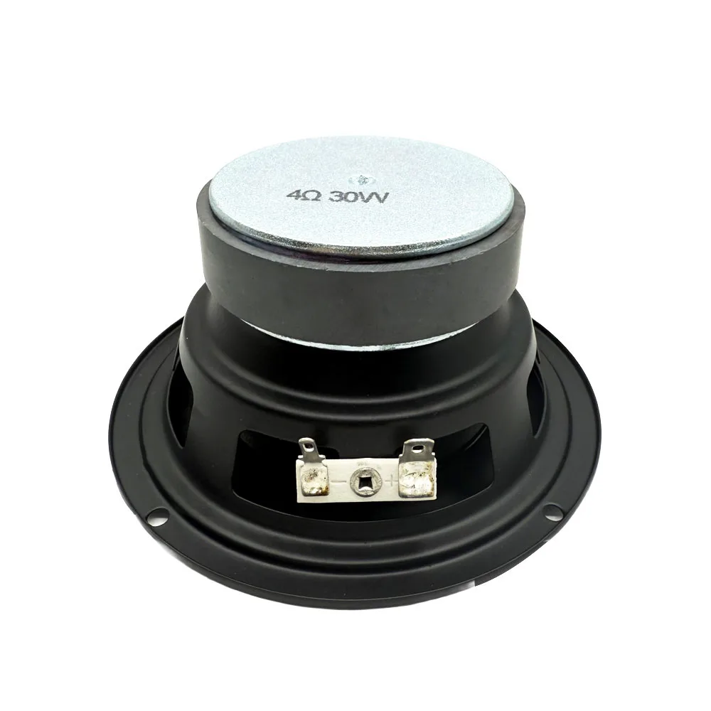 1Pcs 115MM Sunwoofer Speaker 4Ohm 30W 25 Core Rubber 4.5 Inch Large Bass DIY Bluetooth Speakers Hifi Home Sound Theater Woofer 3