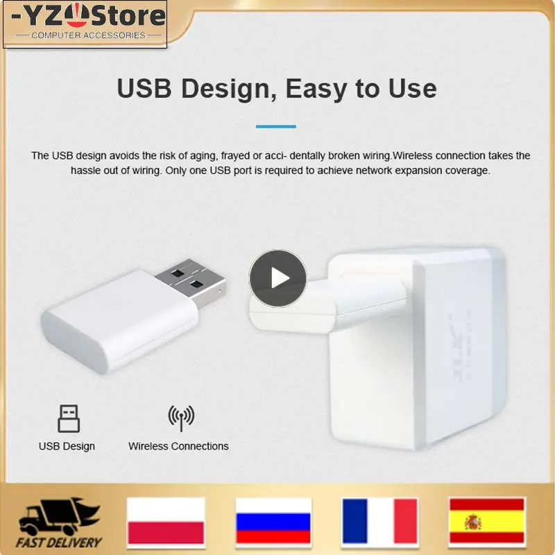 

Ретранслятор сигнала Tuya 3,0, расширитель диапазона сигнала USB для умного дома, работает с умным шлюзом