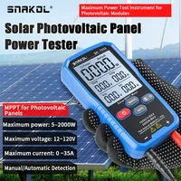SNAKOL SK-705S 2000W testeur de panneaux solaires compteur MPPT tension de Circuit ouvert et courant de court-circuit, avec rétro-éclairage et maintien des données 1