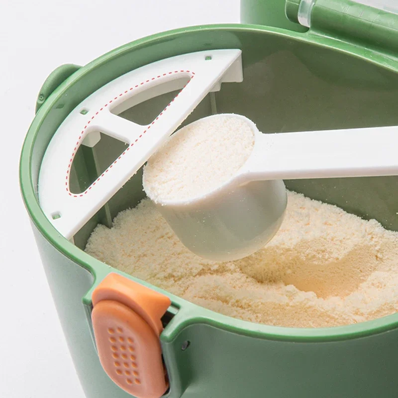 Portable Baby Food Storage Box Cereal Infant Milk Powder Box Fruit Snacks Feeding Container milk powder storage box