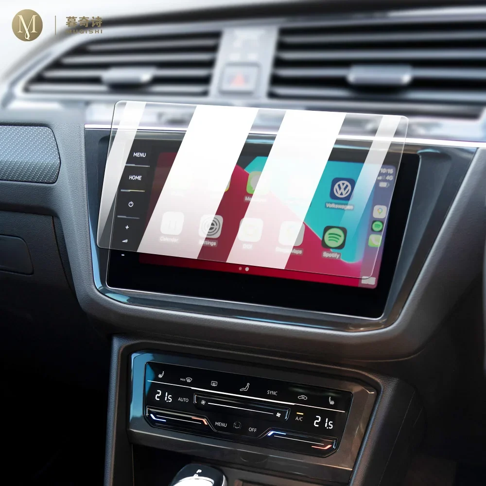 

For Volkswagen Tiguan Atlas 2021-2022 Car GPS navigation film LCD screen Tempered glass protective film Anti-scratch Film refit