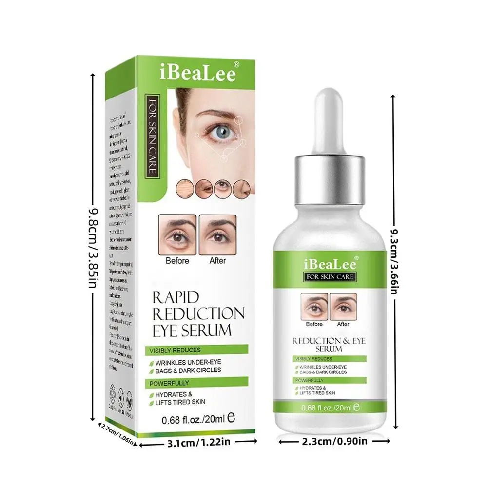 Instant Anti Wrinkle Aging Effect Remove Facial Wrinkles Fine Lines Around Eyes Crow's Feet Neck Wrinkl Serum 20ML