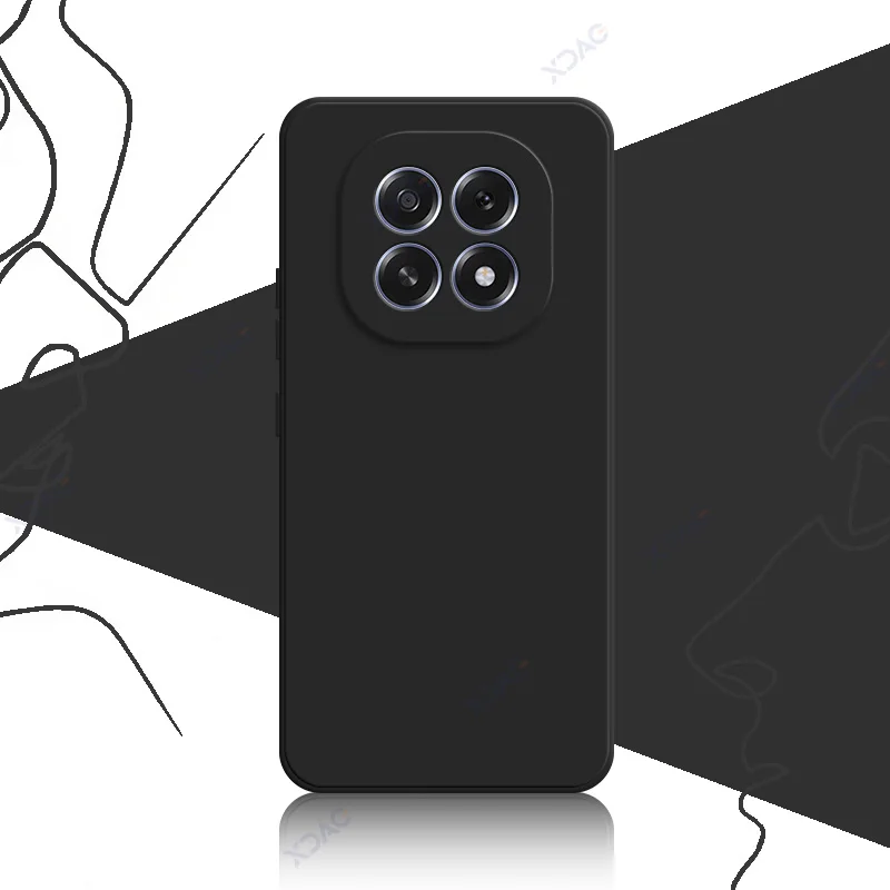 Deluxe Soft Silicone Waterproof Phone Case - Luxury Square Design