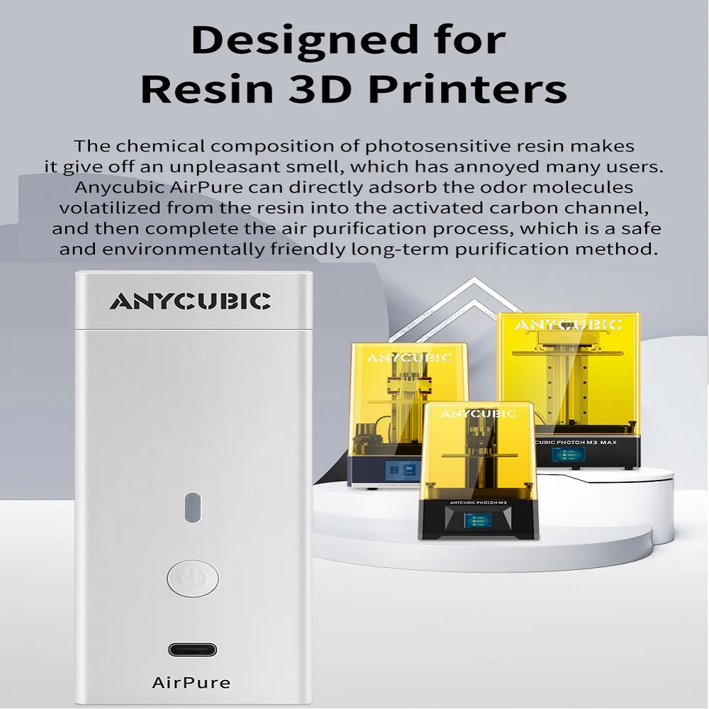 Impressora 3d Anycubic Purificador de ar Peças Lote Impressoras 3d Acessório para a Série de Fótons Fótons m3 Além de Impressoras Lcd 3d Peças de - Imagem 2