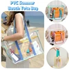 Women Swimming Bag Waterproof Handbags Transparent PVC Plastic Pool Beach Makeup Organizer Toiletry Storage PVC Bag 6