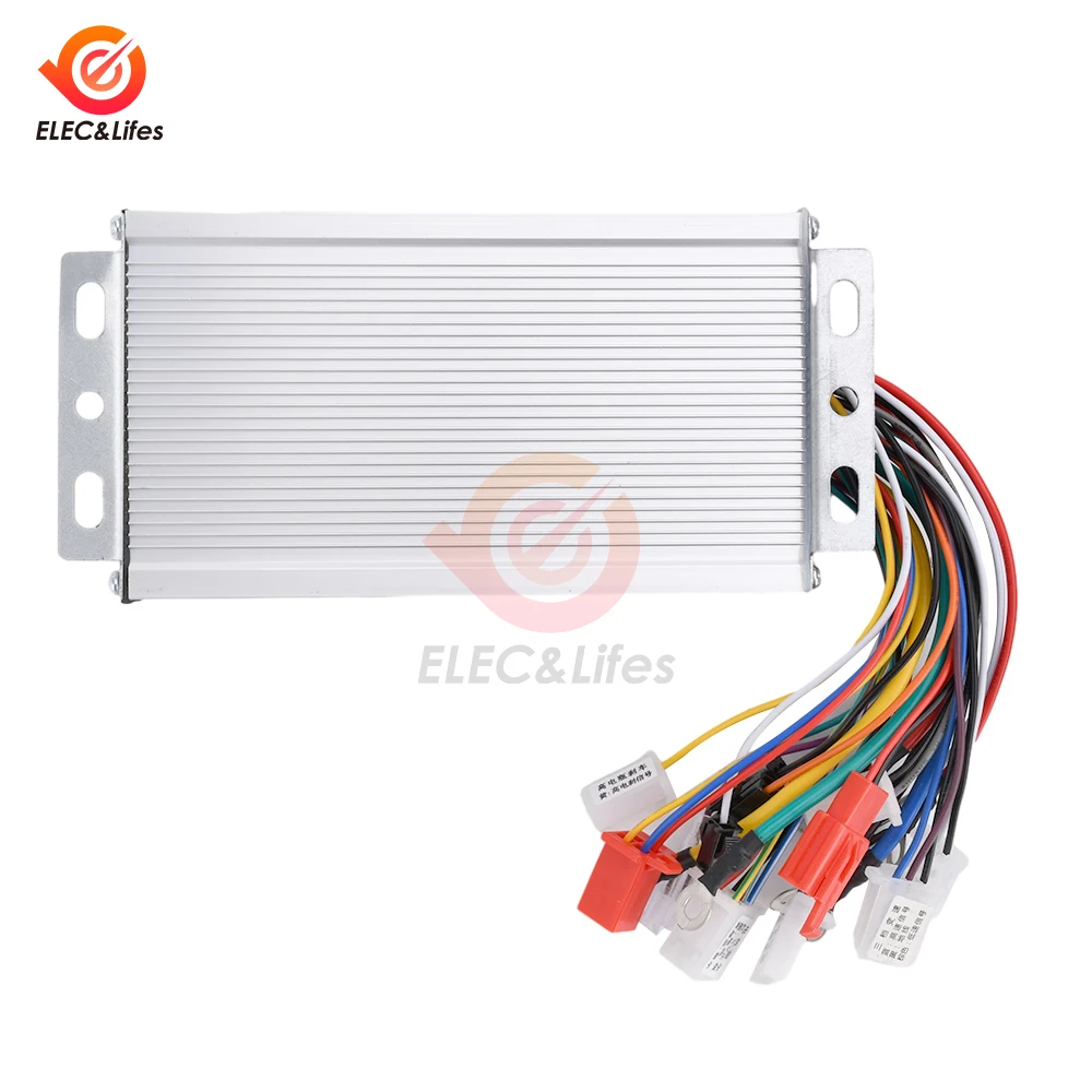 48V 60V 72V 1000-1500W DC Motor Speed Control Intelligent Dual-Mode Drive Electric Vehicle Electric Scooter Brushless Controller