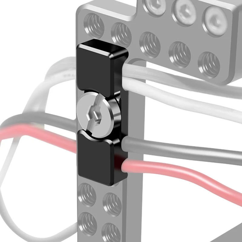 범용 카메라 HDMI 케이블 클램프 DSLR 와이어 잠금 클램프 사진 케이블 클립 조작 소니 캐논 비디오 모니터 카메라 케이지