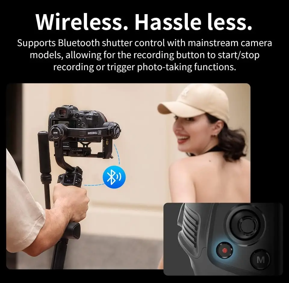 ZHIYUN Weebill 3S 3軸ハンドヘルドカメラジンバルスタビライザー