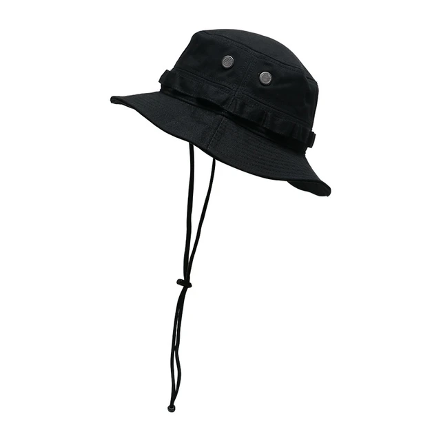Bucket Hat Wide Brim UV Protection Sun Caps Boonie Fishing Hiking