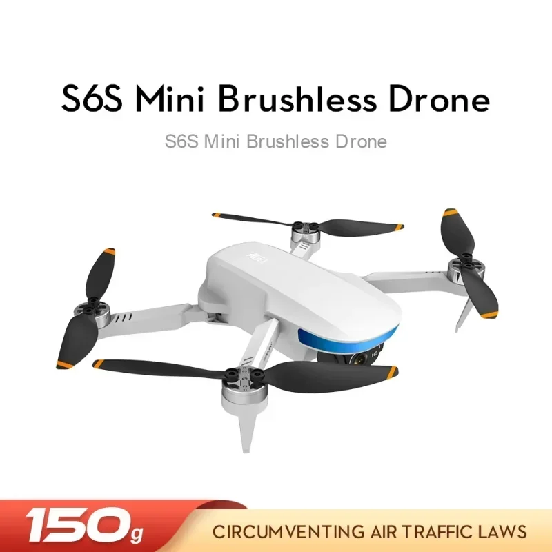 

4K Professional HD Dual Camera 5G WIFI GPS Brushless Foldable RC Dron FPV Quadcopter 25mins Flight Helicopter Toy S6S MINI Drone