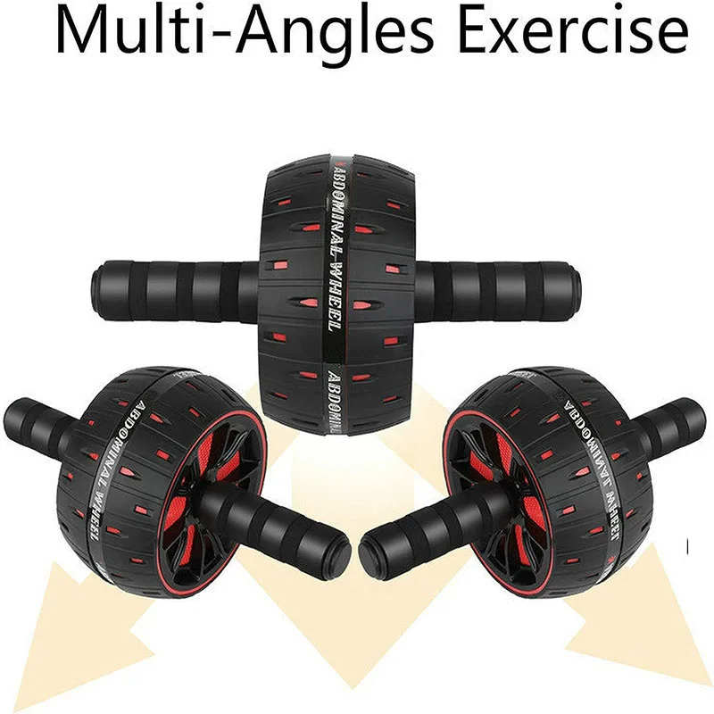 Abdominal Wheel Abdominal Fitness Instrument Abdominal Workout Aids Big Ab Roller for Abs Workout Ab Roller Wheel Exercise Equipment For Core Workout Abdominal Wheel For Home Gym Muscle