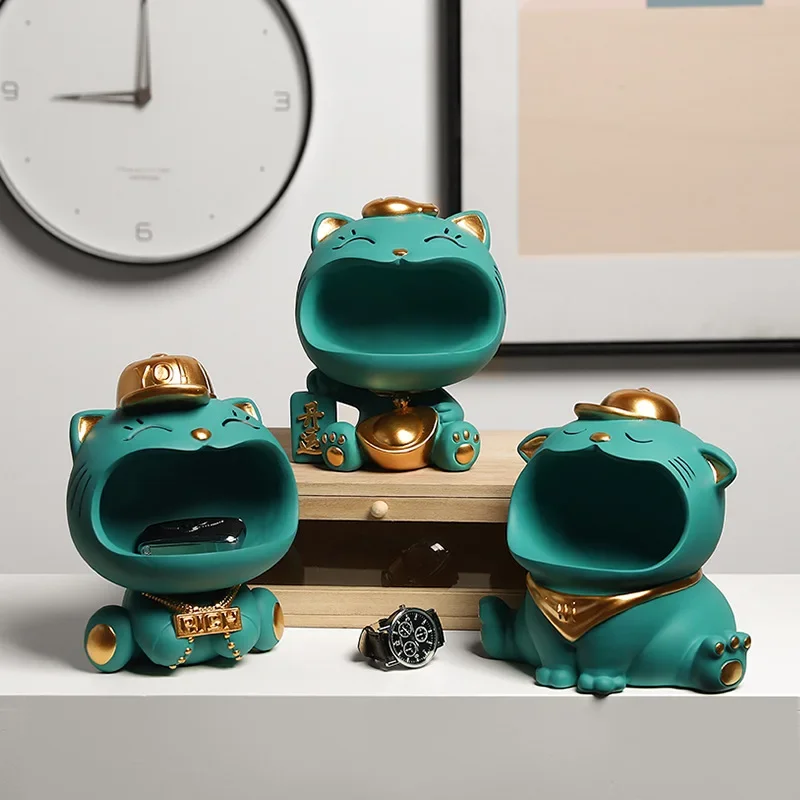 

Simulated Animal Storage Resin Crafts Snack Jewelry Storage Decoration Small Ornaments