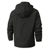 Spring Autumn New Men Casual Jacket Men Outdoor Windproof Waterproof Tactical Jacket Coat Detachable Hat Jackets Male M-5XL 2