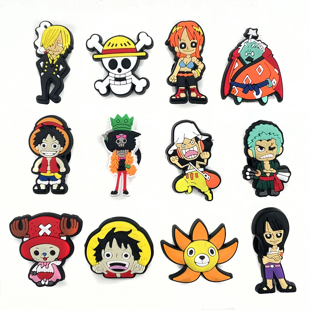 Popular cartoon characters Shoe Charms DIY Shoe Buckle Accessories PVC Decorations X-mas Girl Kids Gifts 36Pcs/Set shoe charms shoe decorations