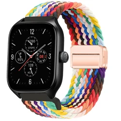 Braided Solo Loop Nylon Bracelet Watch Band for 20mm Watch Strap (Pride edition)