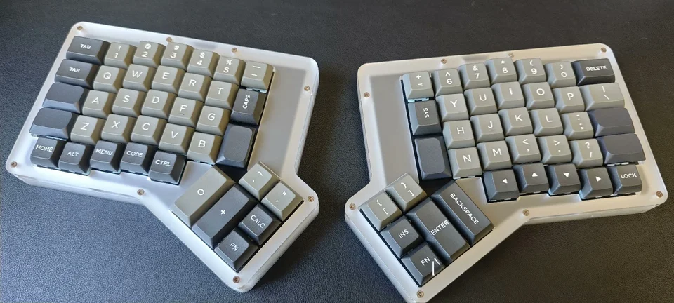 Ergodox 무선 분할 기계식 키보드 키트, 맞춤형 2.4G 핫스왑 Ergodox Ergodone 분할 키보드, E스포츠 게임 사무실 액세서리