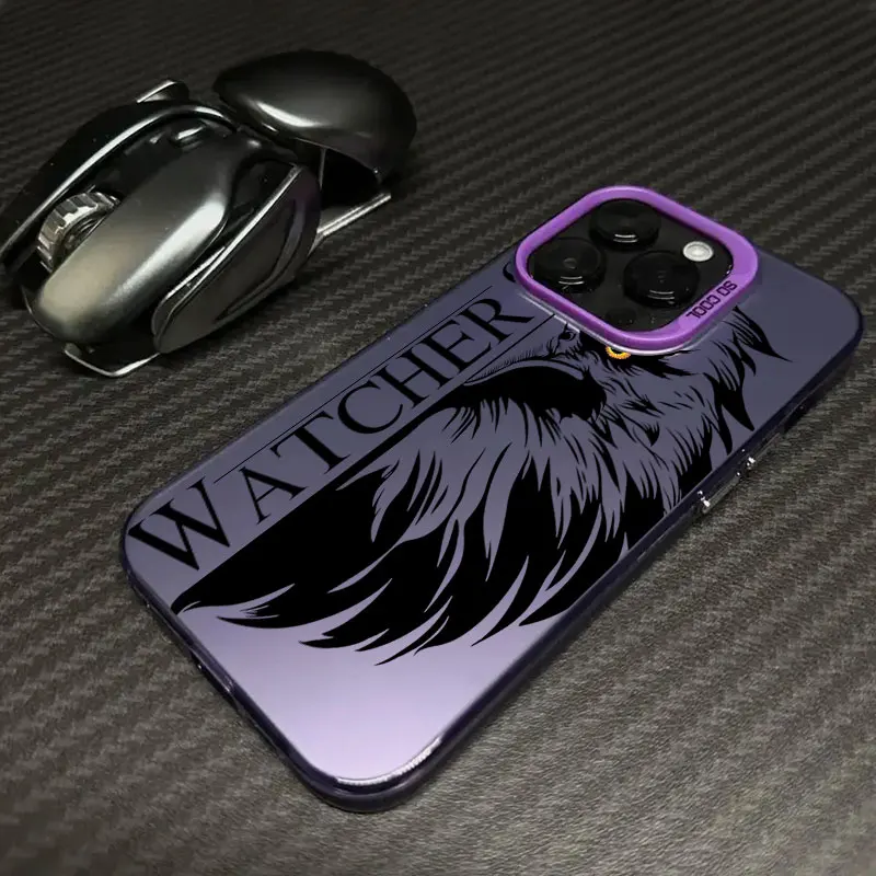 Majestic Wildlife Series Phone Case - Wolf, Eagle, and Tiger Design