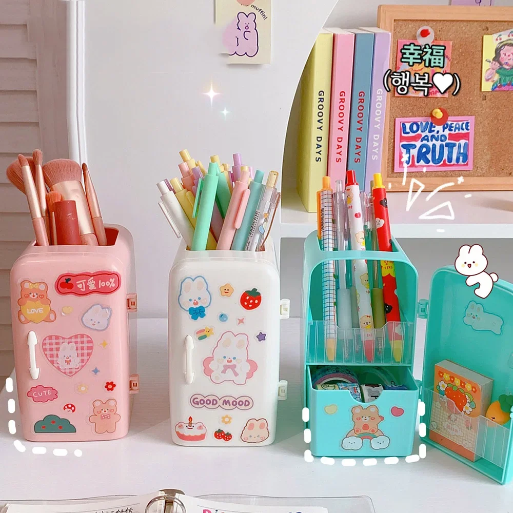 Organizer Refrigerator Pen Holder Desktop Storage