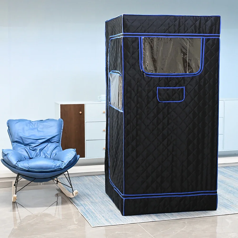 Portable Folding Steam Room Beneficial Skin 3L Machine Slimming Bath SPA Health Simple Joint Steel Frame Portable Sauna