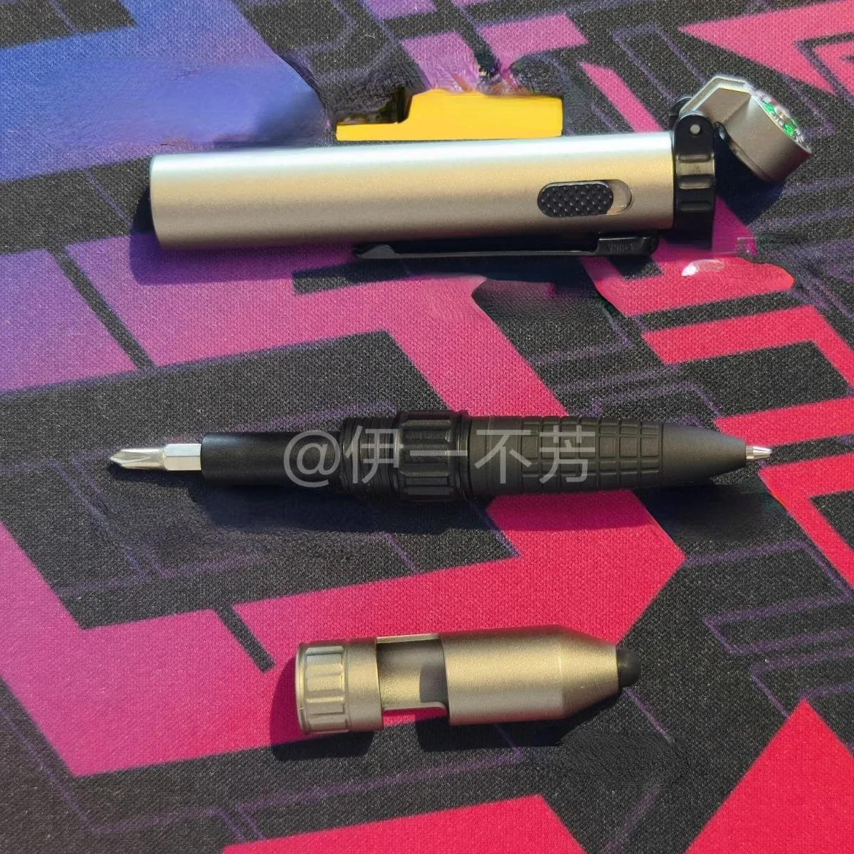 Durable Ballpoint Pen Tactical Pen Glass Breaker Multi Functional Personal Writing Outdoor Sports Hiking Self Defense