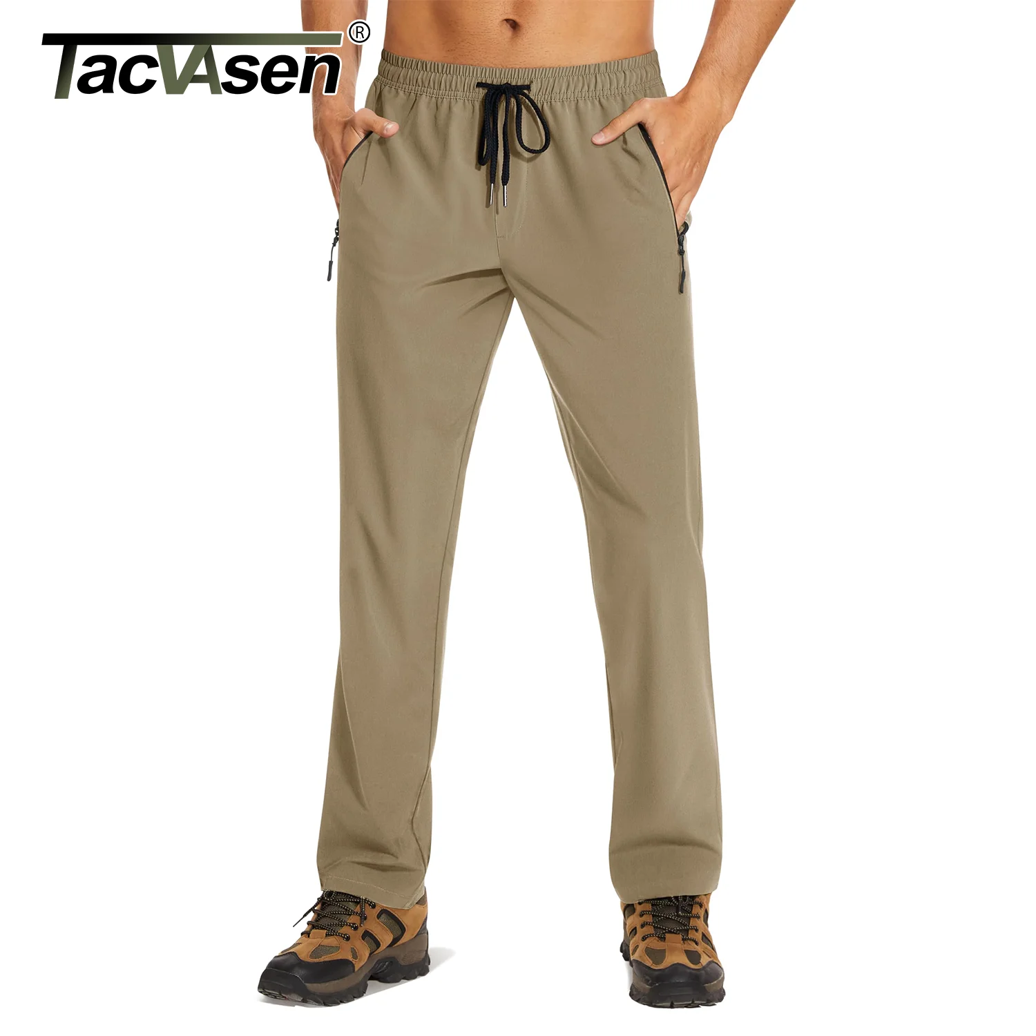 Herren Cargohose Ripstop - Wasserdichte Outdoor Hose Mit Vielen Taschen