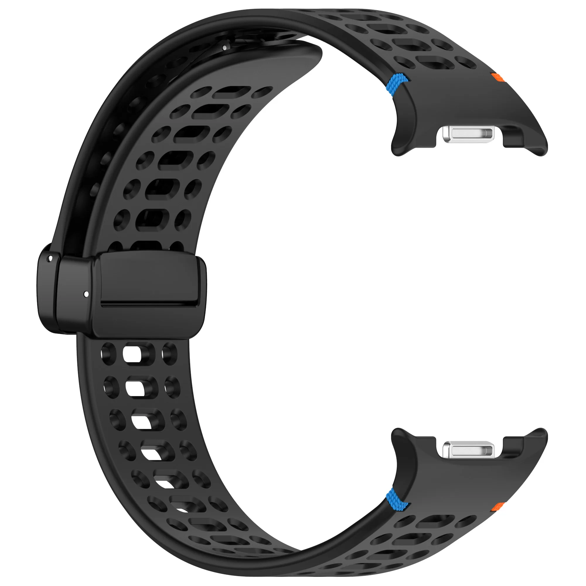 Breathable Silicone Magnetic Watch Strap Bracelet