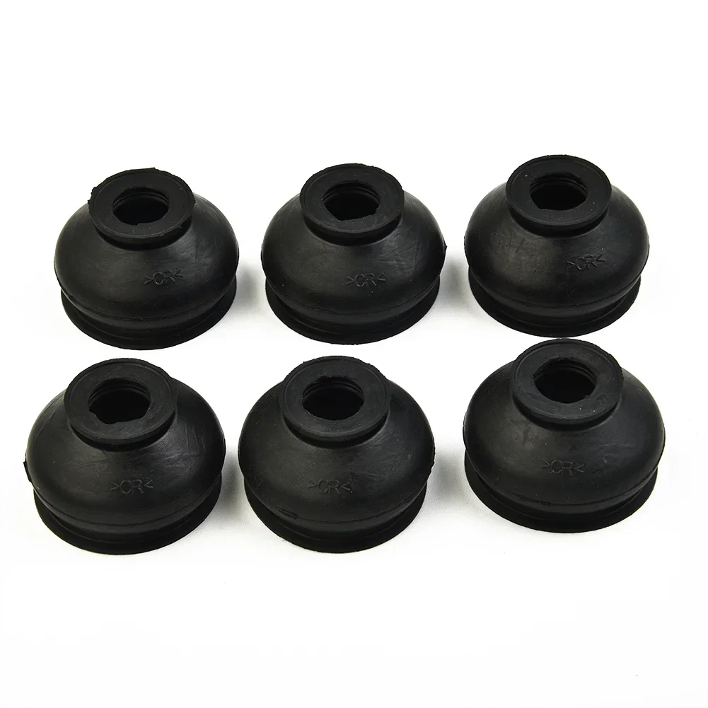 6x Universal HQ Rubber Tie Rod End Ball Joint Dust Boots Gaiters Steering Lever Arm Ball Joint Dust-proof Rubber Cover Car Suspension Parts ATV Ball Joints