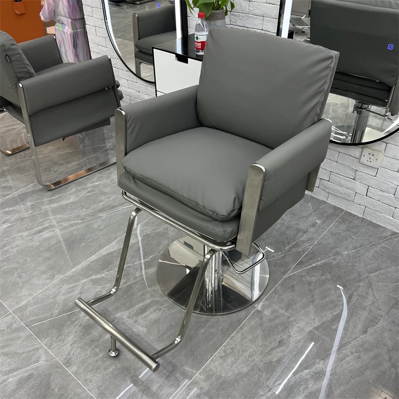 Beauty Stool Barber Chairs Makeup Swivel Facial Ergonomic Chai Reclining Vanity Barbershop Silla De Arberia Luxury Furniture