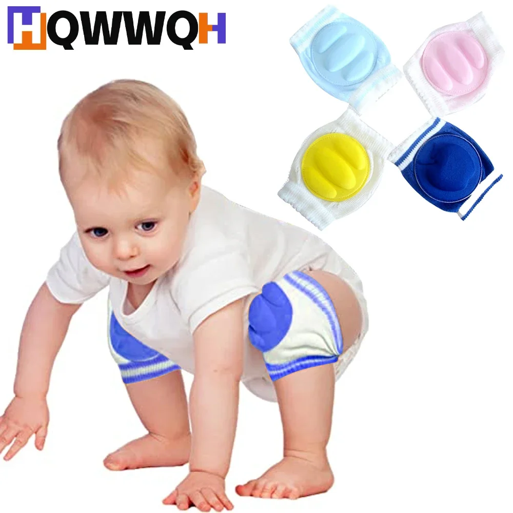 Anti-Slip Knee Pads for Babies Adjustable Baby Knee Pads for Walking Breathable Crawling Baby Protection 1Pair,knee pad