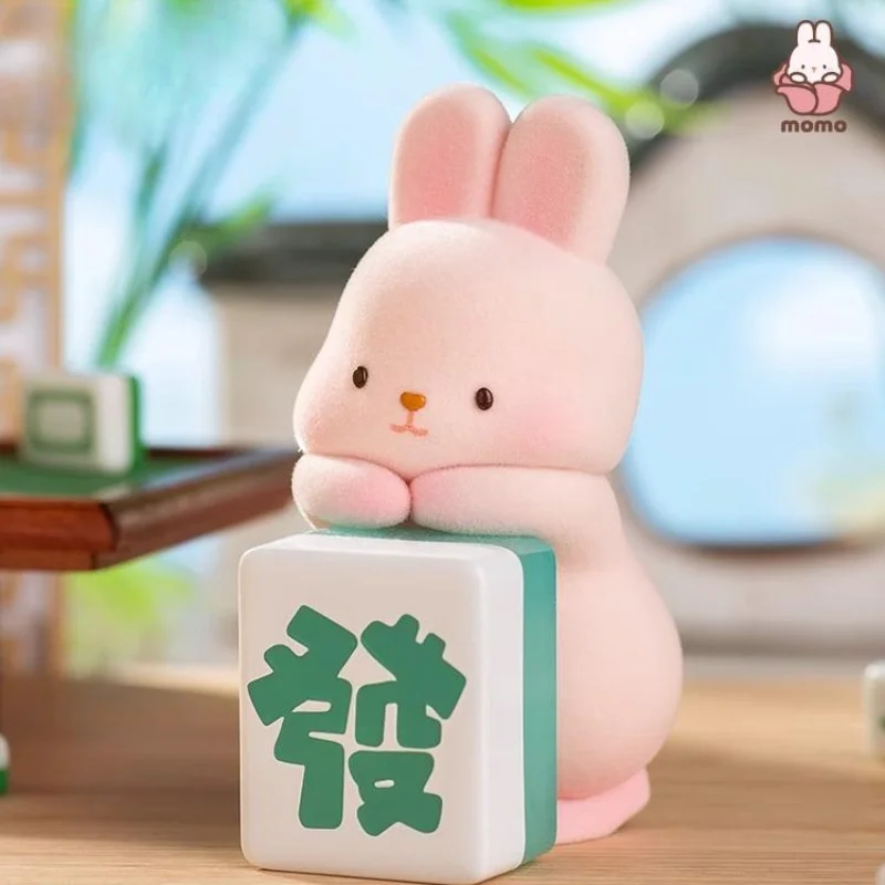 

Игрушка «Загадка» MOMO Bunny Wish Series, милая фигурка Угадай сумку, Коллекционная модель куклы, настольное украшение, подарок для детей